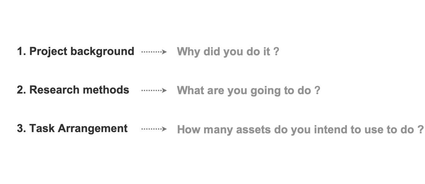 Research plan