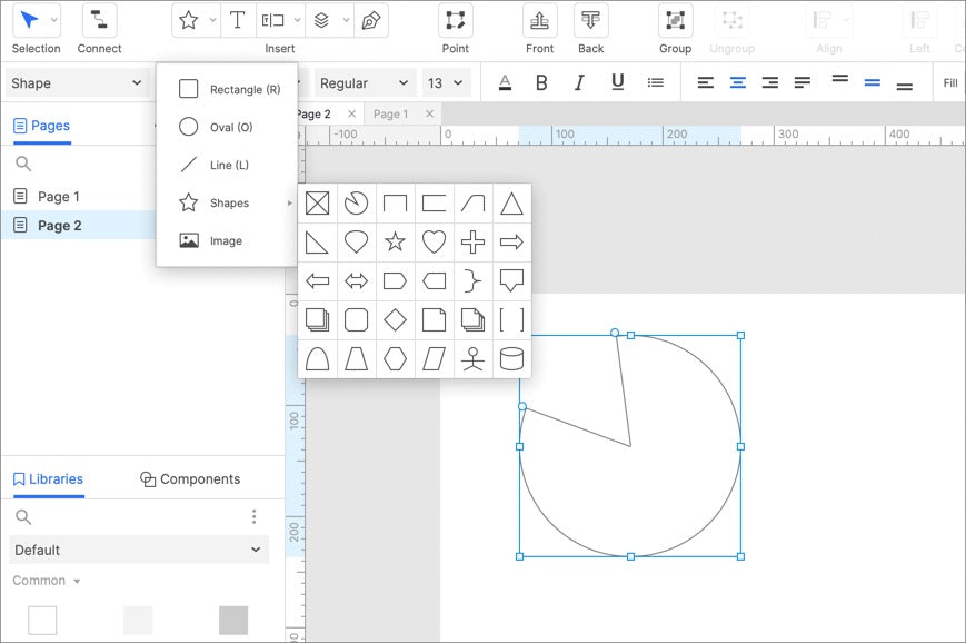 Draw a chart
