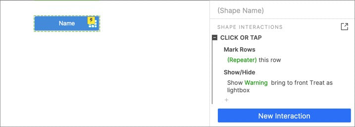 Close Button Interactions