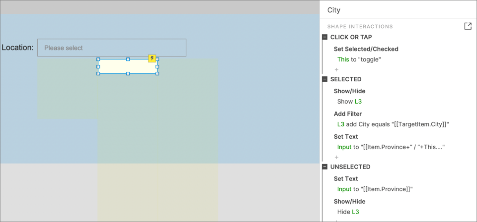 Set L2 interaction