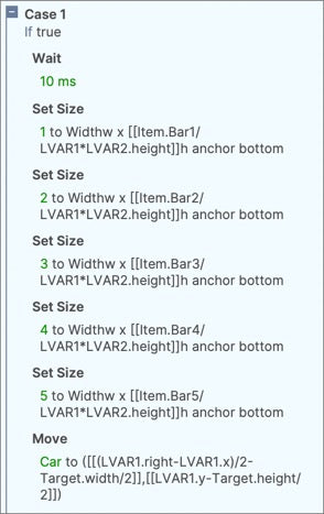 Make Bar length