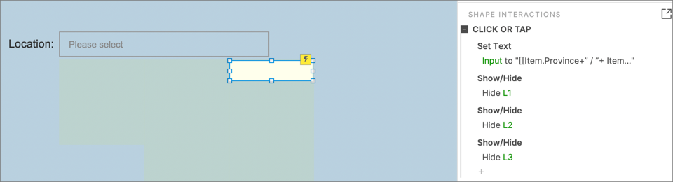 Set L3 interaction