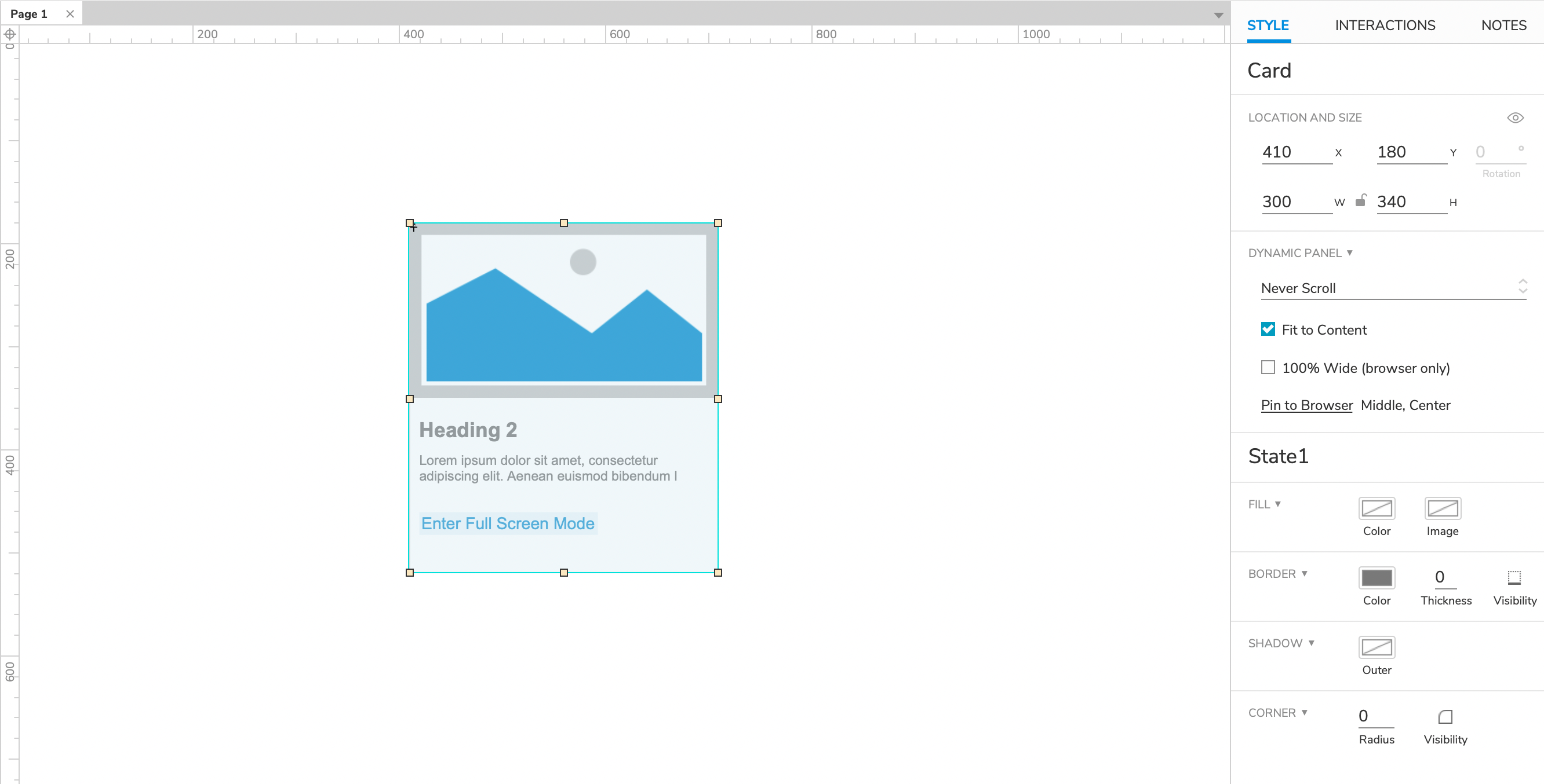 widget settup